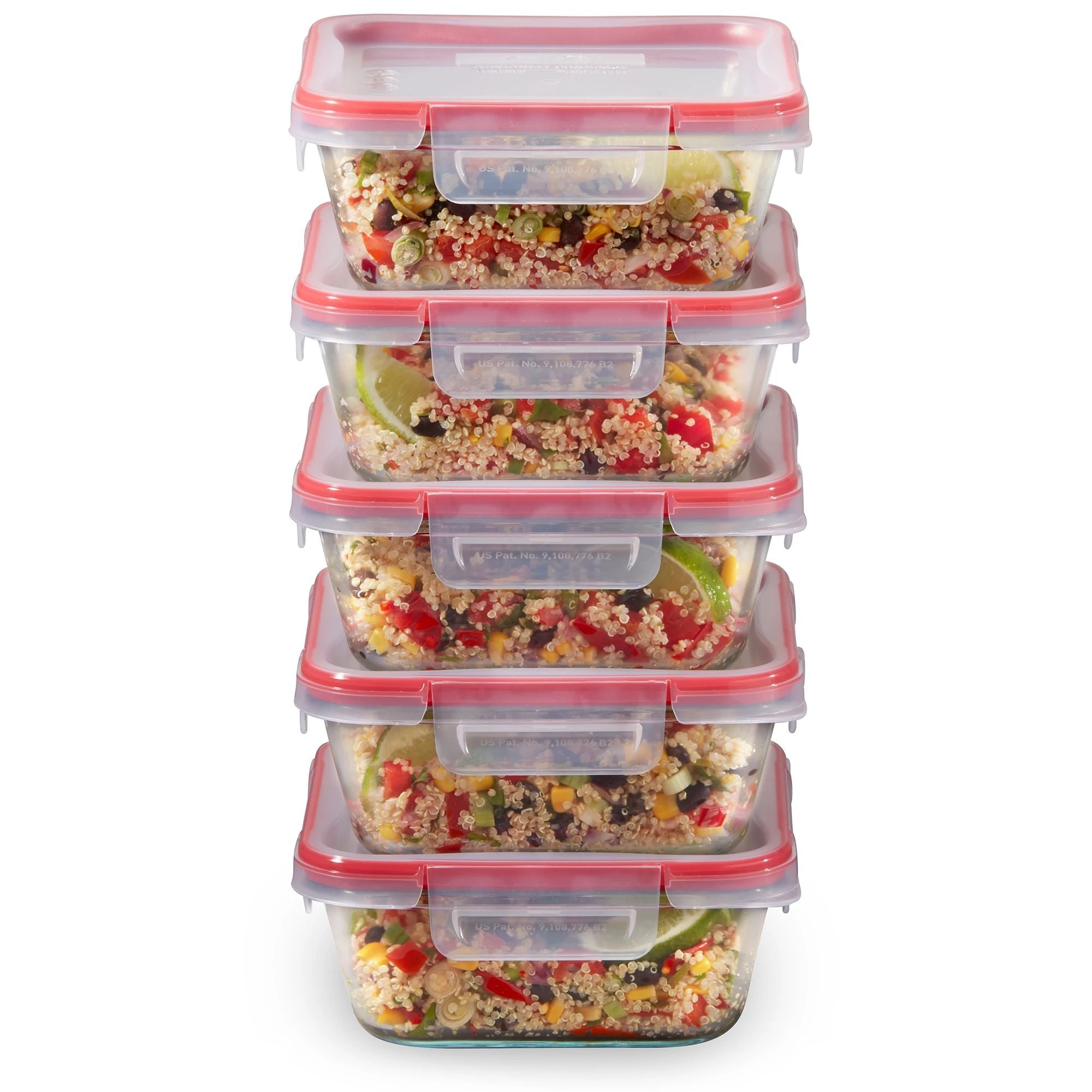 Pyrex? Freshlock? 10-piece Meal Prep Glass Storage Set - Image 2