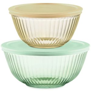 Pyrex? Colors Sculpted Tinted 4-piece Mixing Bowl Value Pack