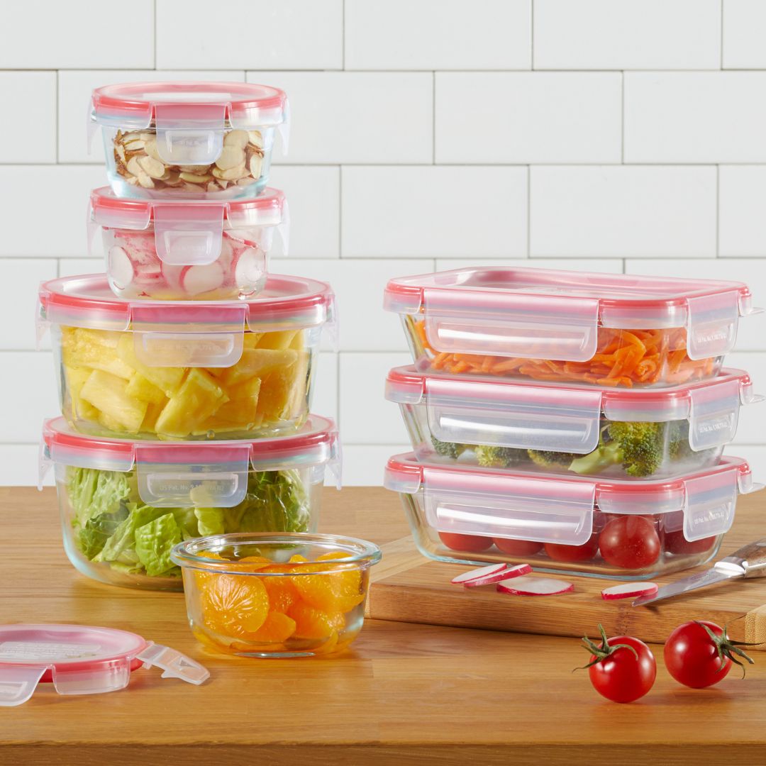 Pyrex? Freshlock? 16-piece Glass Storage Set - Image 2
