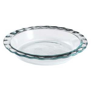 Pyrex? Easy Grab 9.5 Glass Pie Plate